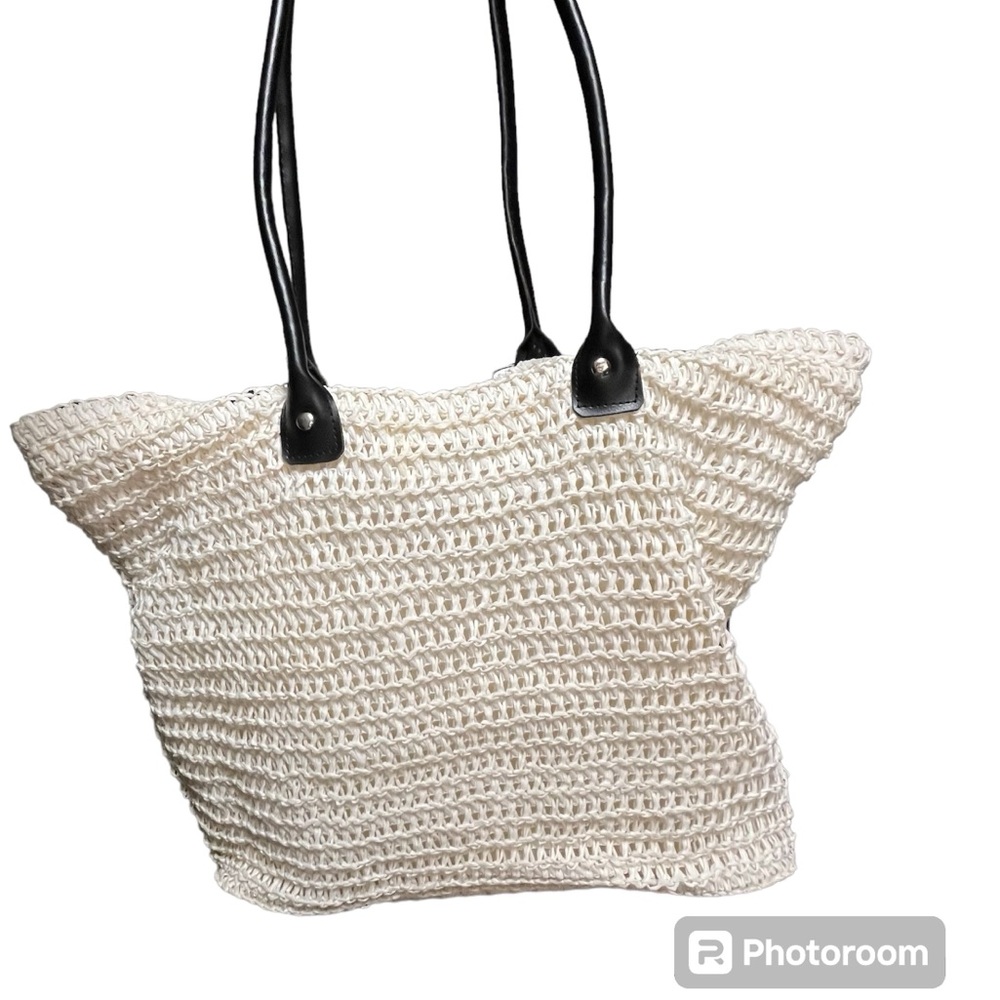 Paper Straw Shoulder Bag